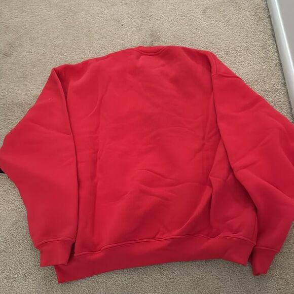 Set Active NWT red sweatshirt OS - Picture 4 of 4